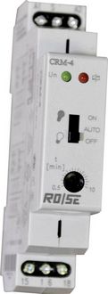 Produktbild: RO/SE LM-Heizungen CRM-4/230 CRM-4/230 Treppenhaus-Lichtautomat 230 V/AC 1 St. Zeitbereich: 0.5 - 10 min 1 Wechsler