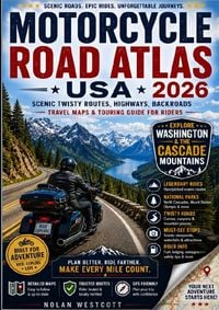 Produktbild: Motorcycle Road Atlas USA 2026