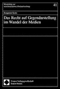 Bild vom Artikel Das Recht auf Gegendarstellung im Wandel der Medien vom Autor Benjamin Korte