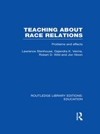 Produktbild: Teaching About Race Relations (RLE Edu J)