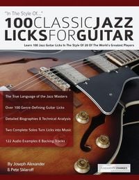 Produktbild: 100 Classic Jazz Licks for Guitar