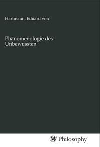 Produktbild: Ph&auml;nomenologie des Unbewussten