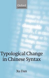 Produktbild: Typological Change in Chinese Syntax