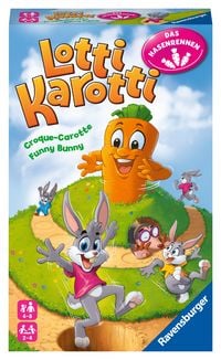 Produktbild: Lotti Karotti, das Hasenrennen - Reisespiel ab 4 Jahre