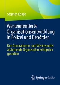 Produktbild: Werteorientierte Organisationsentwicklung in Polizei und Beh&ouml;rden