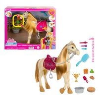 Produktbild: Barbie Mysteries: Das geheimnisvolle Pferdeabenteuer Tanz und Show Pferd