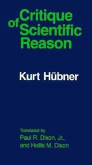 Produktbild: The Critique of Scientific Reason