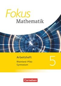Bild vom Artikel Fokus Mathematik 5. Schuljahr. Arbeitsheft mit Lösungen. Gymnasium Rheinland-Pfalz vom Autor 