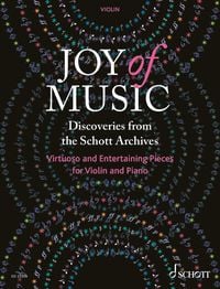 Produktbild: Joy of Music - Discoveries from the Schott Archives