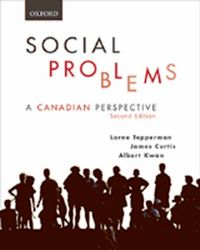 Produktbild: Social Problems: A Canadian Perspective