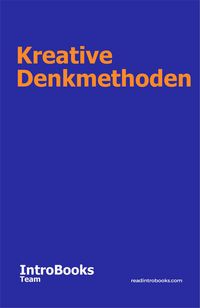 Produktbild: Kreative Denkmethoden