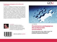 Produktbild: Condiciones pedag&oacute;gicas del profesorado universitario