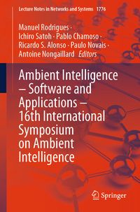 Produktbild: Ambient Intelligence &ndash; Software and Applications &ndash; 16th International Symposium on Ambient Intelligence