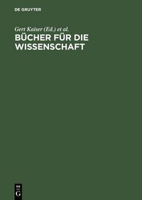 Produktbild: B&uuml;cher f&uuml;r die Wissenschaft
