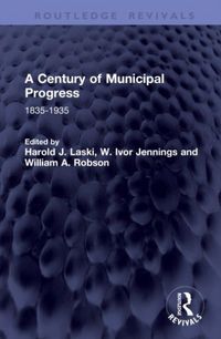 Produktbild: A Century of Municipal Progress