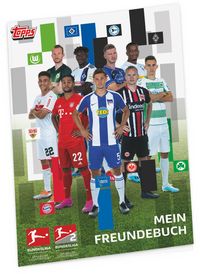 Das offizielle Fußball Bundesliga Freundebuch von topps von 