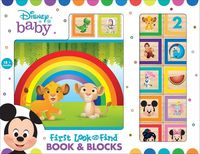 Produktbild: Disney Baby: First Look and Find Book & Blocks [With Blocks]