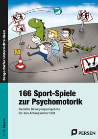 Produktbild: 166 Sport-Spiele zur Psychomotorik