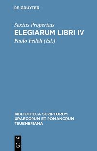Produktbild: Elegiarum libri IV
