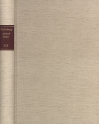 Produktbild: Shaftesbury (Anthony Ashley Cooper): Standard Edition / II. Moral and Political Philosophy. Band 5: Chart&aelig; Socratic&aelig;: Design of a Socratick History
