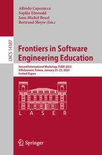 Produktbild: Frontiers in Software Engineering Education