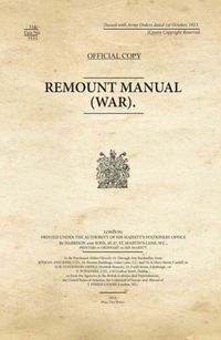 Produktbild: WAR OFFICE WW1: Remount Manual (War)