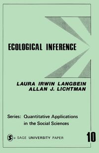 Produktbild: Ecological Inference