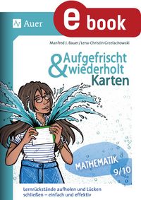 Produktbild: Aufgefrischt-und-wiederholt-Karten Mathematik 9-10