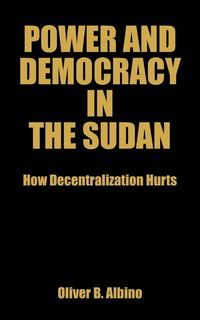 Produktbild: Power and Democracy in the Sudan