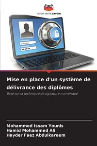 Produktbild: Mise en place d'un syst&egrave;me de d&eacute;livrance des dipl&ocirc;mes