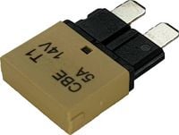 Produktbild: Hansor CBE1-0514 Sicherungsautomat Standard Flachsicherung 5A Hellbraun 1St.