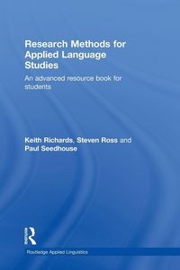 Produktbild: Research Methods for Applied Language Studies