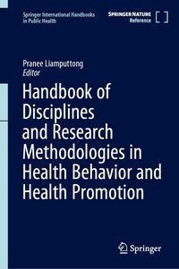 Produktbild: Handbook of Disciplines and Research Methodologies in Health Behavior and Health Promotion