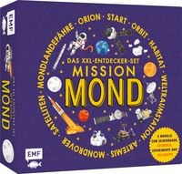 Produktbild: Das XXL-Entdecker-Set &ndash; Mission Mond: 5 Modelle zum Selberbauen, Sachbuch, Experimente und Rakete