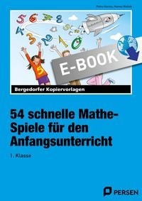Produktbild: 54 schnelle Mathe-Spiele f&uuml;r den Anfangsunterricht