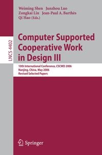 Produktbild: Computer Supported Cooperative Work in Design III