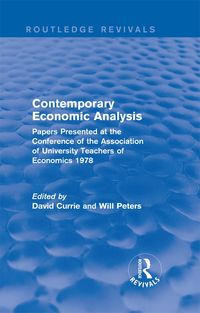 Produktbild: Contemporary Economic Analysis (Routledge Revivals)
