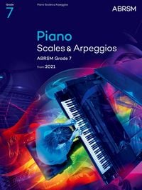 Produktbild: Piano Scales & Arpeggios, ABRSM Grade 7
