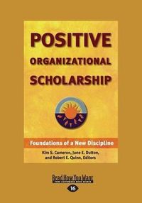 Produktbild: Positive Organizational Scholarship (Large Print 16pt)