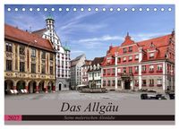 Produktbild: Das Allg&auml;u - Seine malerischen Altst&auml;dte (Tischkalender 2027 DIN A5 quer), CALVENDO Monatskalender