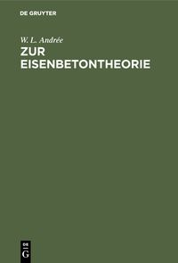 Produktbild: Zur Eisenbetontheorie