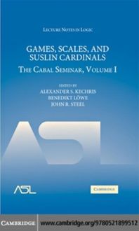 Produktbild: Games, Scales and Suslin Cardinals