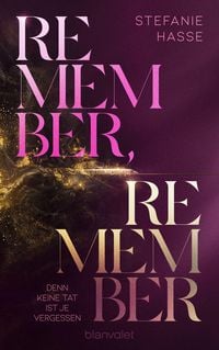 Produktbild: Remember, Remember - Denn keine Tat ist je vergessen