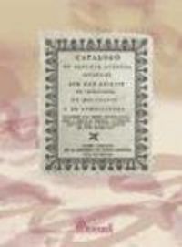 Produktbild: Cat&aacute;logo de algunos autores espa&ntilde;oles que han escrito de veterinaria, de equitaci&oacute;n, y de agricultura