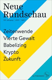 Produktbild: Neue Rundschau 2023/1