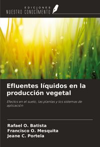 Produktbild: Efluentes l&iacute;quidos en la producci&oacute;n vegetal