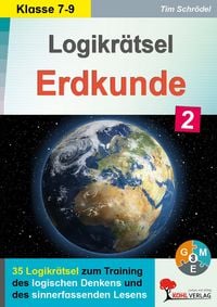 Produktbild: Logikr&auml;tsel Erdkunde / Band 2: Klasse 7-9