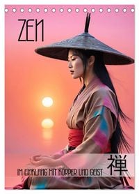 Produktbild: Zen - im Einklang mit K&ouml;rper und Geist (Tischkalender 2026 DIN A5 hoch), CALVENDO Monatskalender