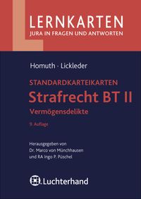 Produktbild: Strafrecht BT II - Verm&ouml;gensdelikte