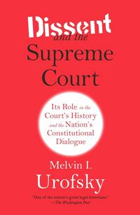 Produktbild: Dissent and the Supreme Court